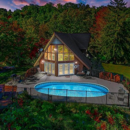 Smokystays Private Pool Chalet Gatlinburg Luaran gambar
