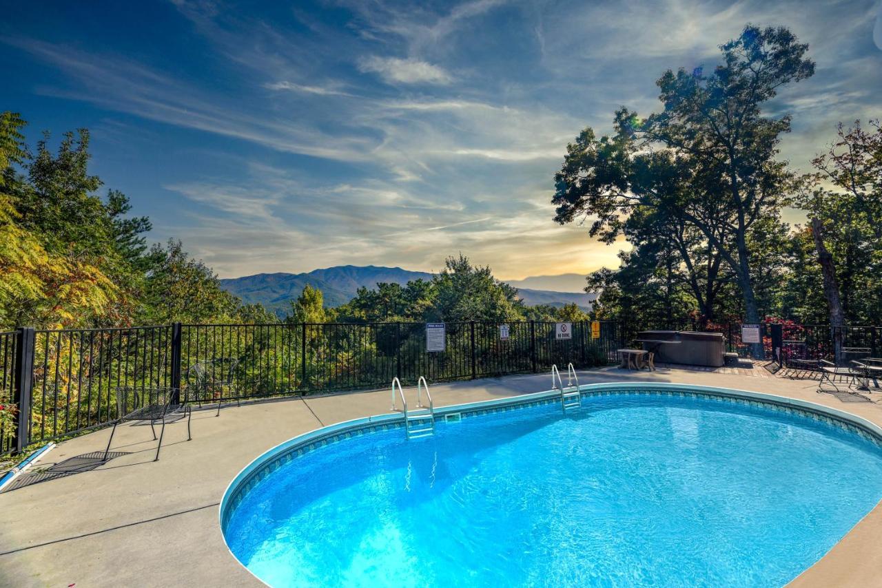 Smokystays Private Pool Chalet Gatlinburg Luaran gambar